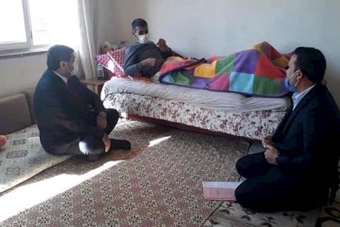 Kaymakam Şahin, vatandaşların derdiyle dertleniyor