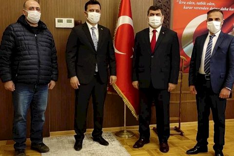 Basın İlan Kurumu Müdürü Haşim Poyraz’dan Ziyaretler