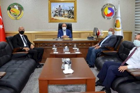 Tobb akademik danişmani prof. Dr. Bozkurt borsamizi ziyaret etti
