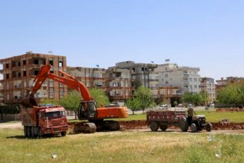 2. Semt Pazarı yerinde çalışmalar başladı