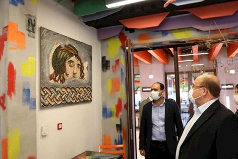 Başkan Sarı, Kent Arşivi’ni ziyaret etti