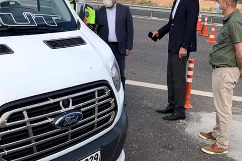 Kaymakam Şahin, Denetim Yaptı