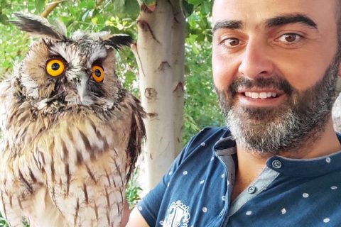 Muhtar Abekir Turan’ın Hayvan sevgisi bir başka güzel
