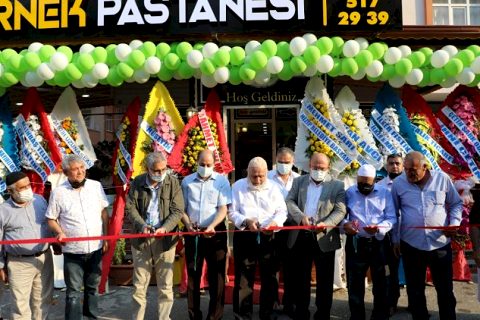 Örnek pastanesi hizmete açıldı