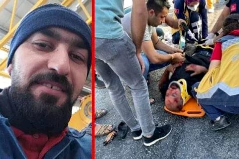 Ölümden 1 metreyle kurtuldu