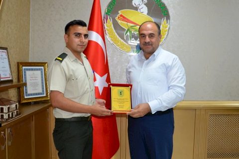 Nizip askerlik şubesi başkani asteğmen ramazan çetin borsamizi ziyaret etti*