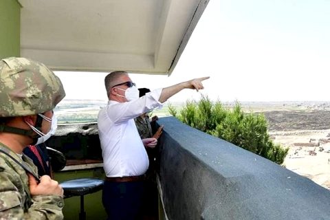 Vali Gül, Cerablus ve Karkamış’ta incelemelerde bulundu