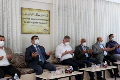 Vali Gül'den taziye ziyareti