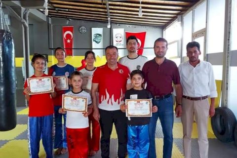 Nizip Gücü Spor Kulübü Şampiyonlara Teşekkür Belgesi 
