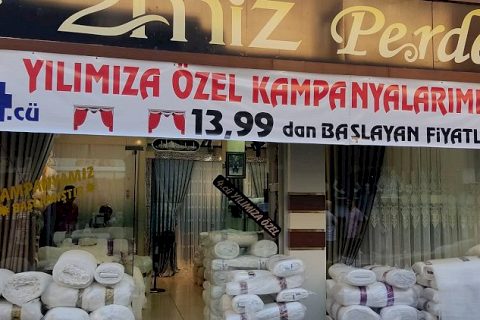 2miz Perde’ nin 4. yıl dönümüne özel indirim kampanyası