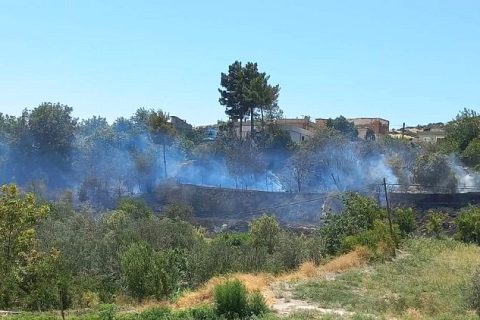 Nizip'te Zergil Mahallesinde Yine Yangın