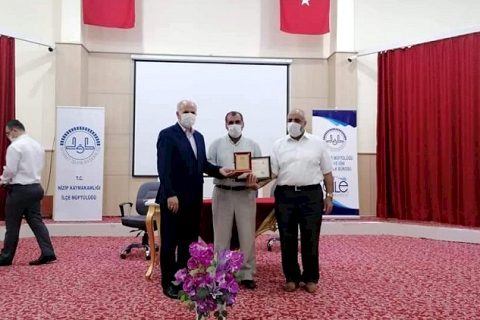 Il müftüsü dr. Hüseyin hazirlar ilçemizde aylik mutad toplantiya katildi