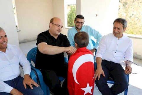 Milletvekilleri ve Başkan Sarı’dan köy ziyaretleri