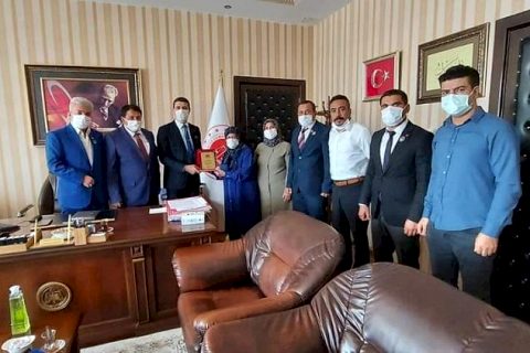 Nİzip'li Gazilerden Jandarma'ya Ziyaret