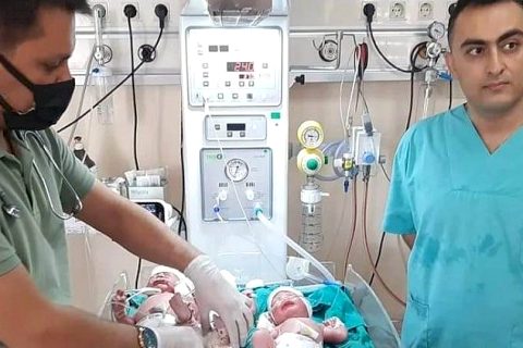 Nizip’te 4 ayda 2. Kez 3’üz bebek sevinci