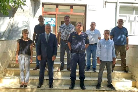 Nizip Gazeteciler Derneği'nden İlçe Jandarma Komutanlığına ziyaret*