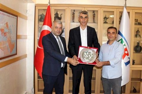 Emniyet Müdürü Yaman'dan NRT'ye veda ziyareti