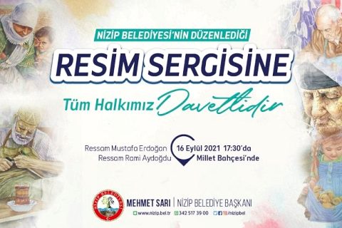 Nizip Belediyesinden resim sergisine davet