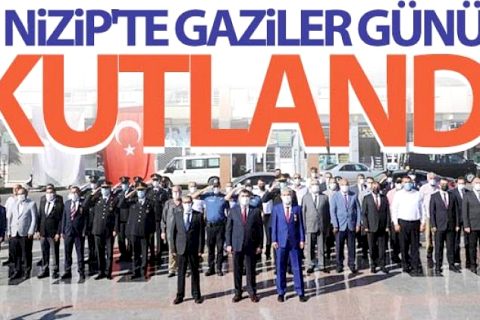 Nizip'te gaziler günü kutlandi