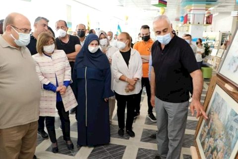 Başkan Şahin'den Resim Sergisi'ne ziyaret 