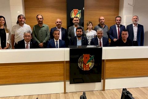 Nizip Gazeteciler Derneği'nden Gaziantep Gazeteciler Cemiyeti'ne ziyaret