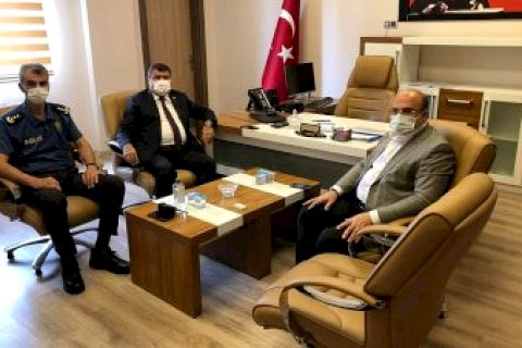 Şahin ve Sarı’dan Emniyet Müdürlerine ziyaret