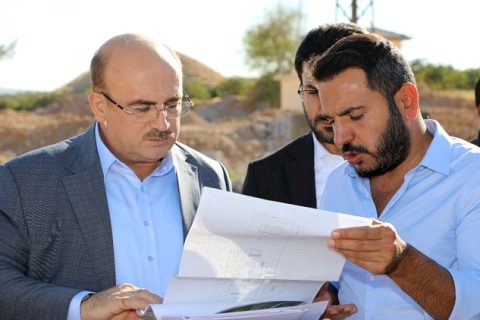 Beklenen projeye start verildi