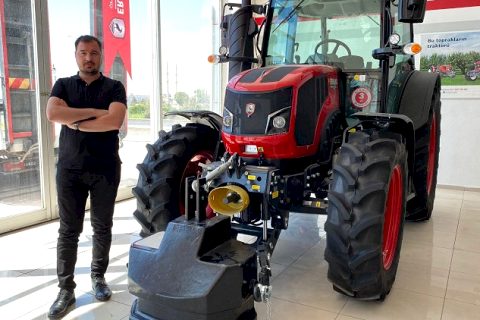 Yerli traktör erkunt çiftçinin gözdesi oldu