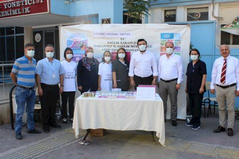Nizip Devlet hastanesinde ’emzirme haftası’ etkinliği