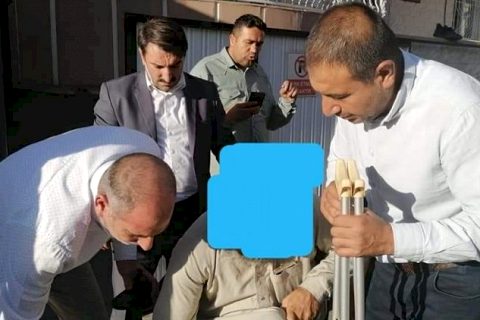 Engelli vatandaşlarımıza elektrikli sandalye
