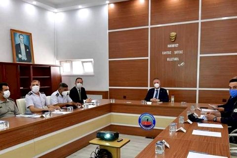 Karkamış ilçesinde Güvenlik ve Asayiş Toplantısı