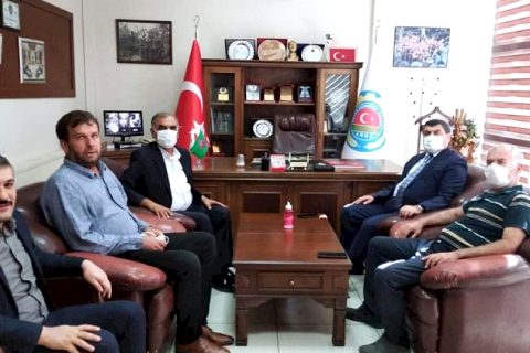 Kaymakam Şahin'den Ziraat Odasına Ziyaret