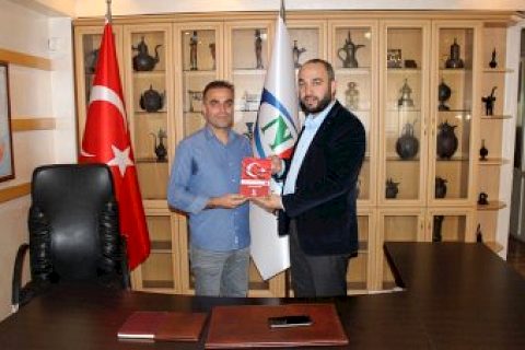 Yeniden refah partisinden* gazeteciler derneğine ziyaret