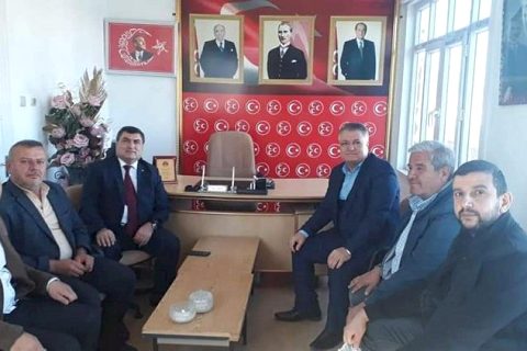 Kaymakam Şahin, Siyasi Partileri Ziyaret Etti*
