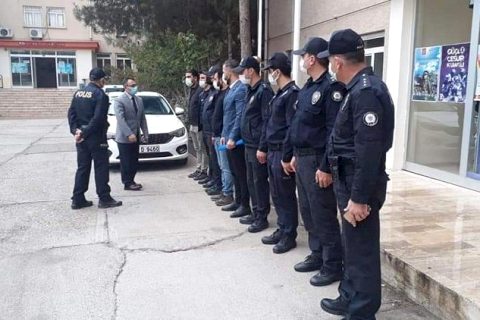 Kaymakam Çağlar, Emniyet'i ziyaret etti