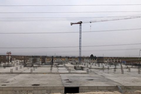 Nizip Devlet Hastanesi inşaatı sürüyor