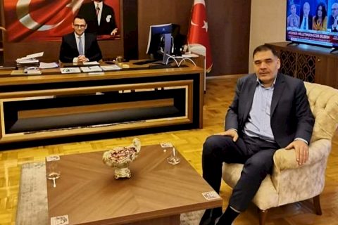 Doktoroğlu'dan Kaymakam Çağlar'a Ziyaret