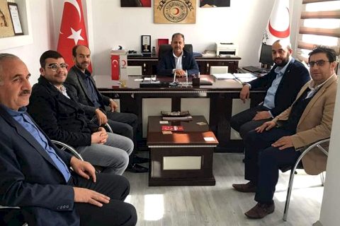Yeniden Refah Partisi Kızılay'ı Ziyaret Etti