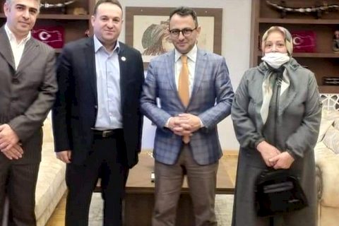 Gelecek Partisinden hayırlı olsun ziyareti