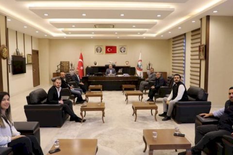 Yıldırım Spor’dan Başkan Sarı’ya ziyaret 