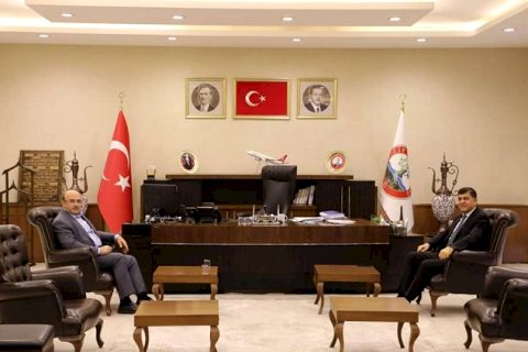 Fadıloğlu’ndan Başkan Sarı’ya ziyaret 