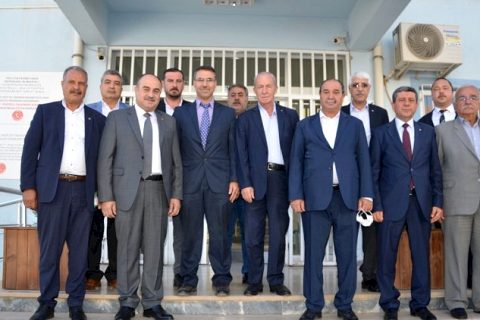 Nizip ticaret borsasi’ndan ilçe tarim ve orman müdürüne hayirli olsun ziyareti