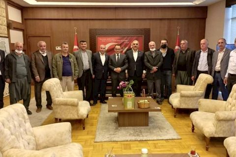 Nizip Ziraat Odasından Kaymakam Çağlar'a Ziyaret