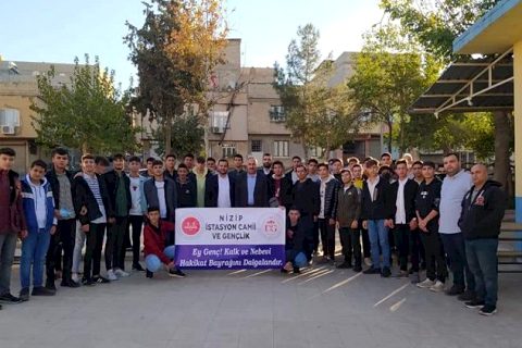 Nizip'te sabah namazi buluşmalari başladi
