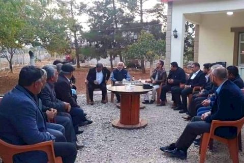 Kaymakam çağlar gazi ve şehit aileleriyle buluştu