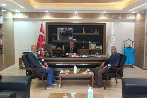 Cerablus Müftüsü Müftü İbrahim'den Müftü Çiftçi'ye Ziyaret