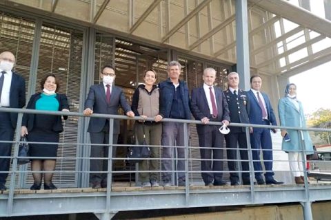 Çağlar, Zeugma da incelemelerde bulundu
