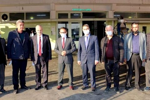 Merkez Valisi ve Nizip Kaymakamı Zeytinyağı Üretimini İnceledi