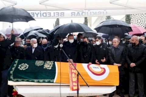 GS'nin acı günü... Mustafa Cengiz dualarla toprağa verildi