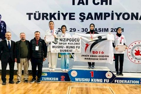Wushu Tai Chi Türkiye Şampiyonası'nda Nizip'e 13 madalya
